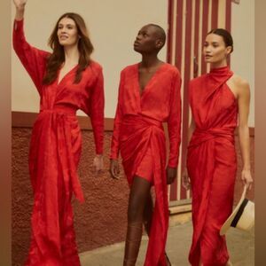 Johanna Ortiz Scents of Holi Draped Mini Dress